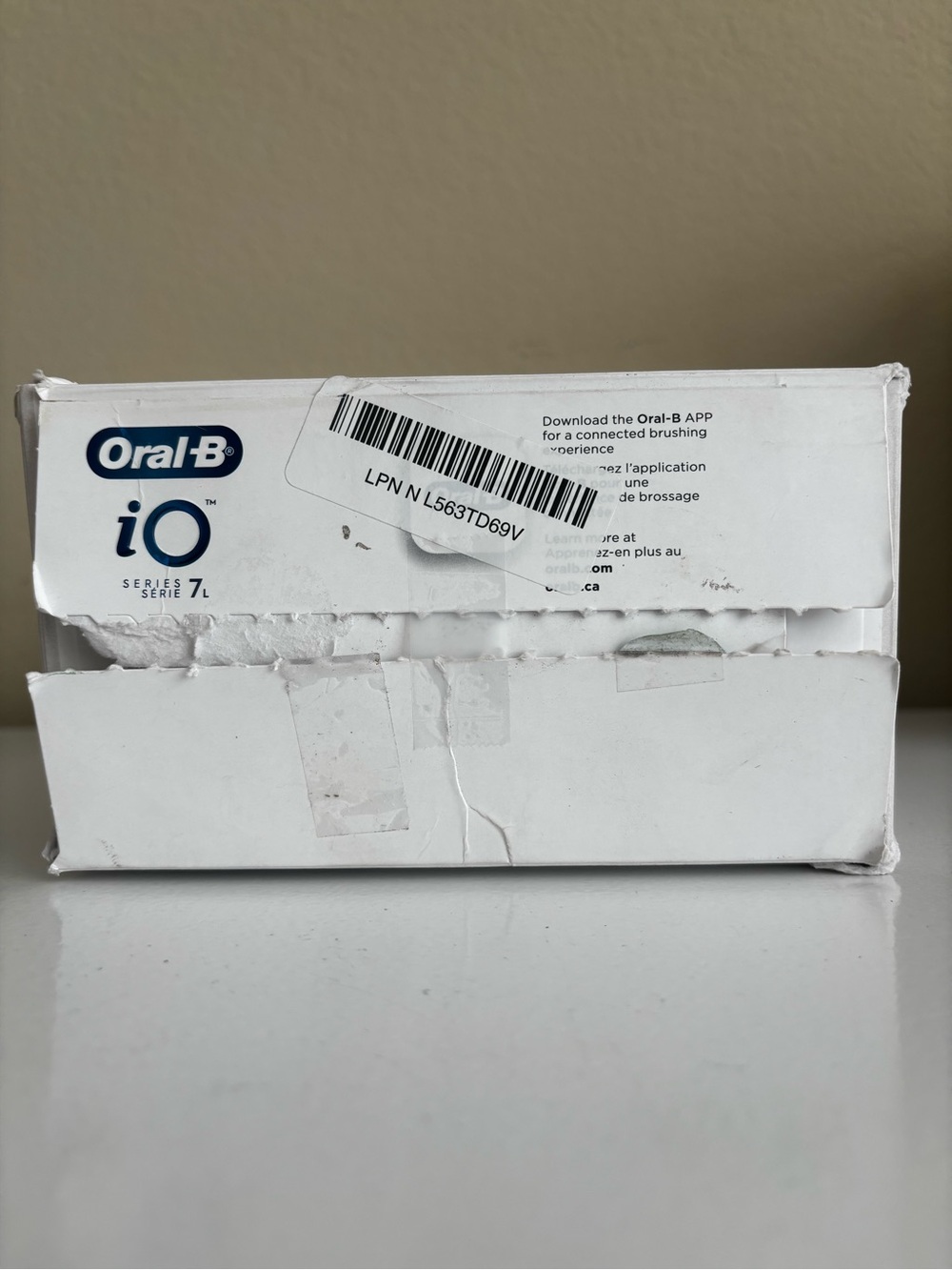 Oral-B iO Series 7L Deep Clean Rechargeable Toothbrush White - New - Open Box - Picture 6 of 12